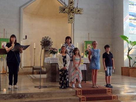 Begrüßungsgottesdienst der Erstkommunionkinder in St. Maria 